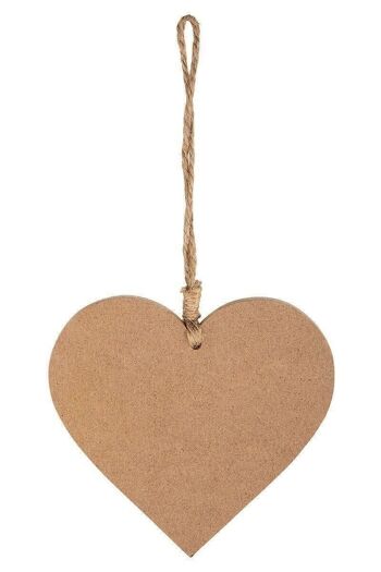 Suspension coeur MDF "Faith" VE 24 so1775 3