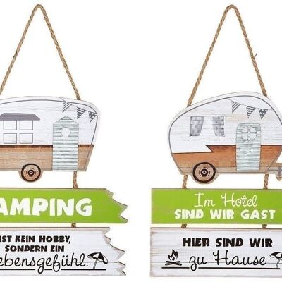 MDF Hänger "Camping" VE 4 so1804