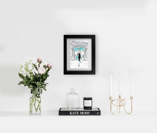 Shopping in Paris– Paris Bijoux Framed Print