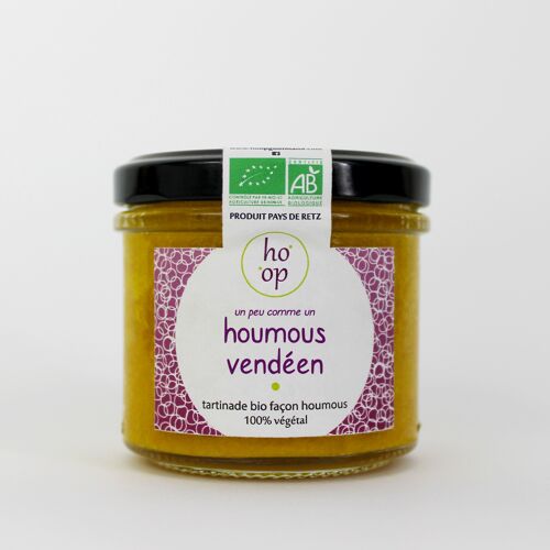 Houmous Vendéen - BIO - VEGE - TARTINADE APERITIVE