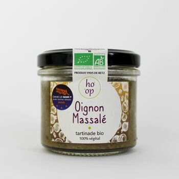 Oignon Massalé - BIO - VEGE - TARTINADE APERITIVE 1