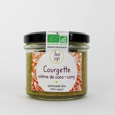 Courgette Coco Curry - BIO - VEGE - TARTINADE APERITIVE