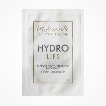 Masque Hydrogel Lèvres Hydratant HYDRO LIPS aux 2 acides hyaluronique 1