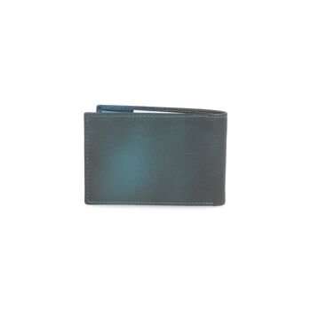 Portefeuille en cuir bleu avec système antivol RFID (AC-OR-LIVERPOOL-386-AZUL) 3
