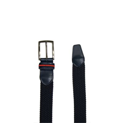 Cintura elastica con spilla rossa a contrasto (B-ELAPAS-ROJO)