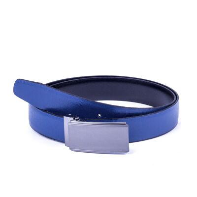 Jean réversible-ceinture nubuck noir (B-RESAF-JEANS-NEGRO)