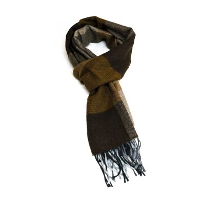 Foulard for men smooth hand-finished honey color (BUF-FATORE-HONEY)