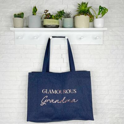 Glamourous Grandma Tote Bag