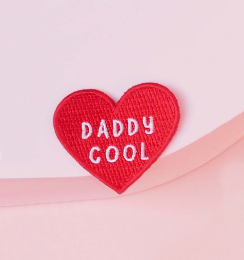 Patch thermocollant Daddy Cool - idée cadeau fête des pères papa