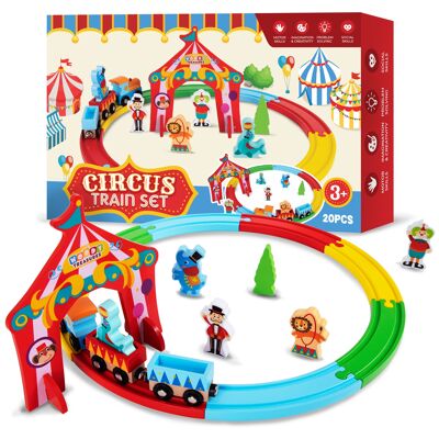 Conjunto de tren de circo