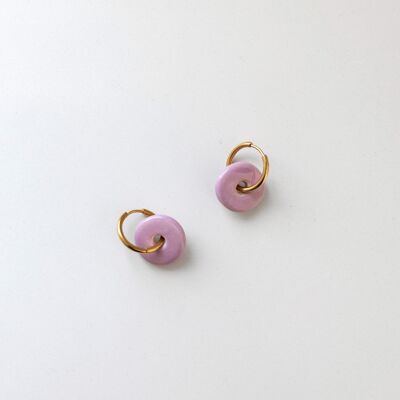 Boucles d'oreilles CABO GATA - LILA