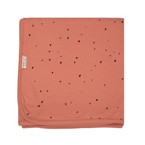 BEDSTEAD Blanket Dots - Canyon Clay