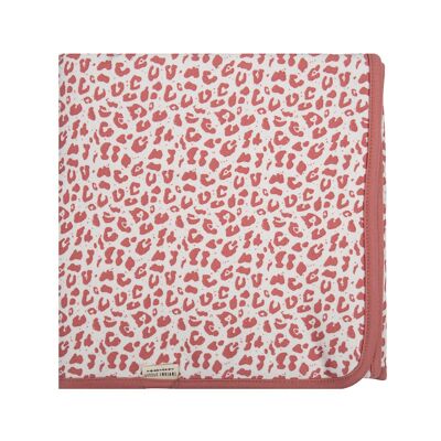 CRIB Blanket Leopard - Rose