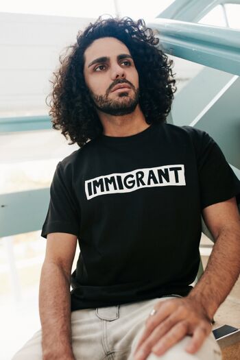 T-shirt immigré noir 2