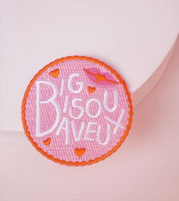 Patch thermocollant Big Bisou Baveux 2
