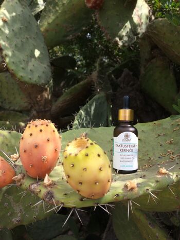 Huile de pépins de figue de barbarie - 30 ml - Le sérum anti-âge du Maroc - 100% pure - pressée à froid - bio - vitamine E - soin hydratant peau, visage, cheveux & ongles 3
