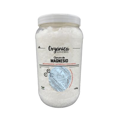 Flocons de Chlorure de Magnésium 1500g - Superaliments Bio