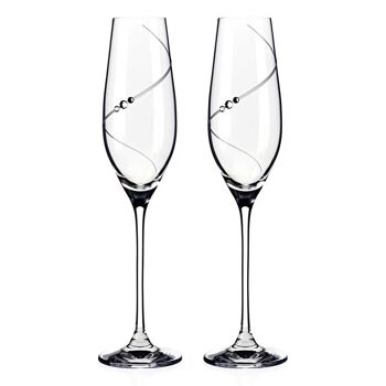 Flûtes à champagne Silhouette - 2 verres 1