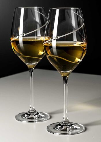 Vin blanc Silhouette - 2 verres 3