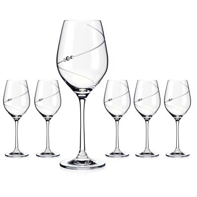 Silhouettenwein - 6 Gläser