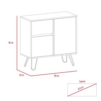 Buffet Salon Z80 Androrra 80 CM H X 80 CM L X 35 CM P. 5