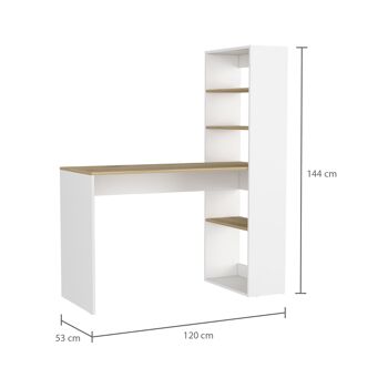 Étagère de bureau Z120 144 CM H X 120 CM L X 53 CM P. 3