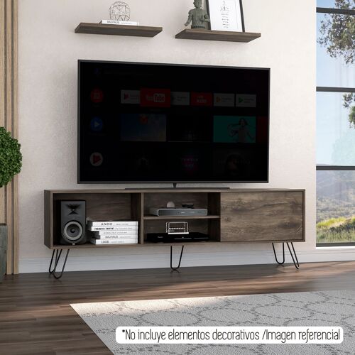 Mueble Para Tv Z180 Andorra 57.5 CM A X 180 CM An X 35 CM P.