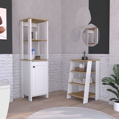 Malaga Set, Bathroom Column 1 P + Low Organizer Z 44