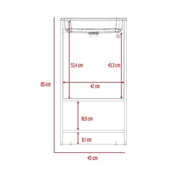 Ensemble Malaga, Colonne 1 P + Lavabo + Étagère Sur WC 6