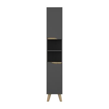 Ensemble Laurent, colonne + armoire murale moyenne 3