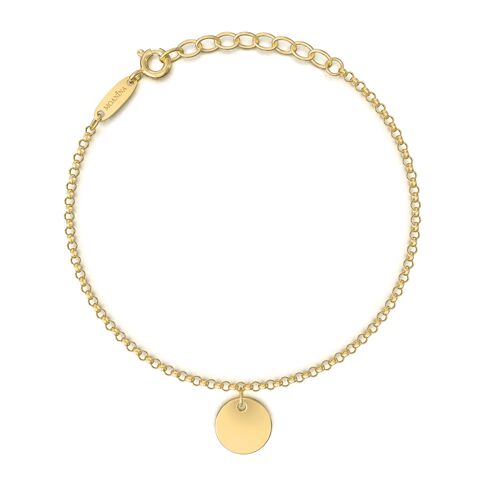 Chiara Coin Armband - 18k Gold Vermeil