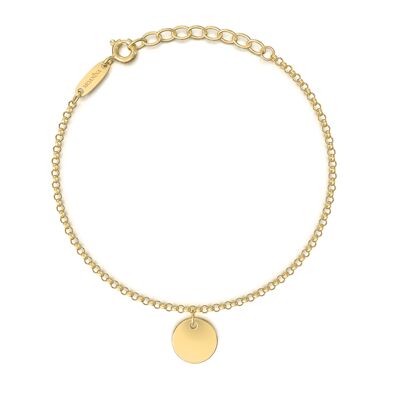 Chiara Coin Bracelet - 18k Gold Vermeil