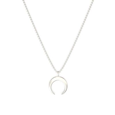 Marrakech Moon Necklace - 925 Sterling Silver - 42-45 cm
