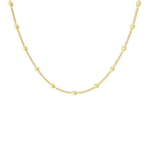 Bella Kugeln Choker Kette - 18k Gold Vermeil