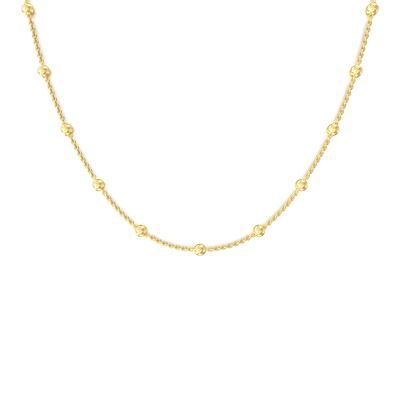 Bella Balls Choker Necklace - 18k Gold Vermeil