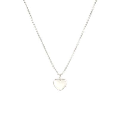 Collar Mi Amor Corazón - Plata de Ley 925 - 42-45 cm