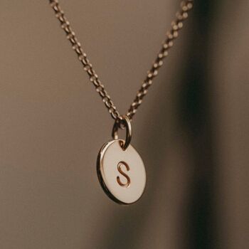 Pendentif Lettre Or 5