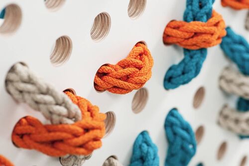 Crocheted Strings Color Snakes