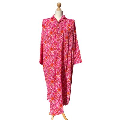 Crisp Cotton Handmade Classic Nightshirt