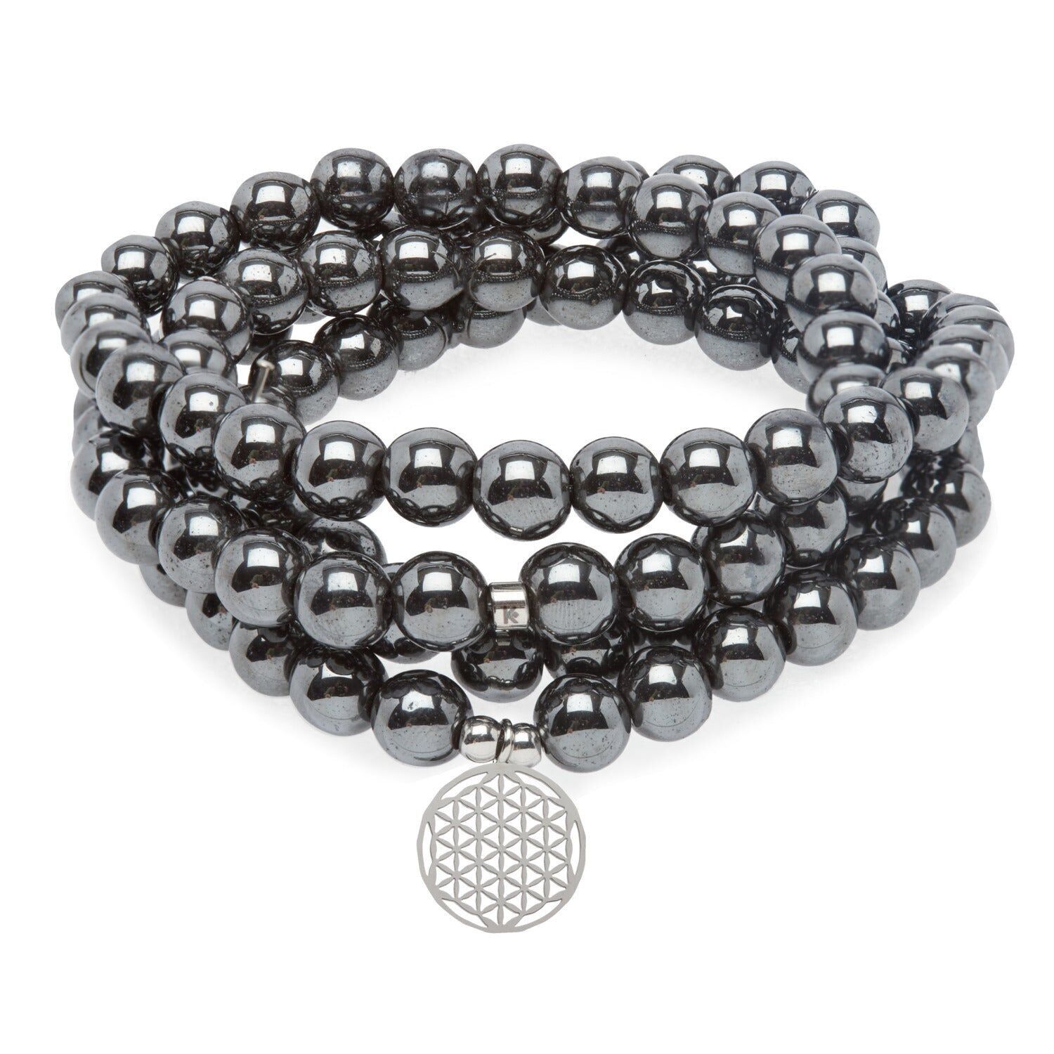 Bracciale Mala "Magnetismo" in Ematite