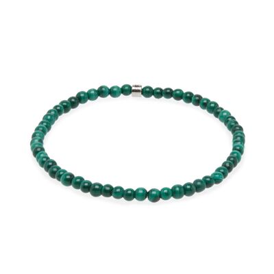 Mini Bracelet "Energy" in natural Malachite