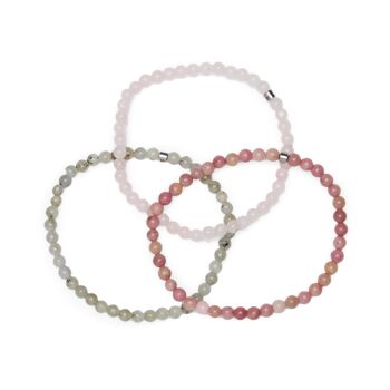 Set de 3 Mini Bracelets "Amour" 2