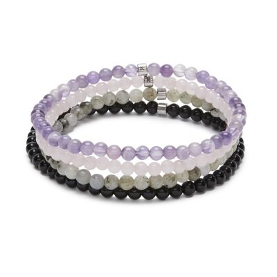 Set di 4 mini bracciali "I miei preferiti"