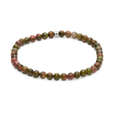 Mini Bracelet "Energie" en Unakite