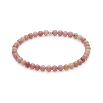 Mini Bracelet "Energie" en Rhodonite Claire 1