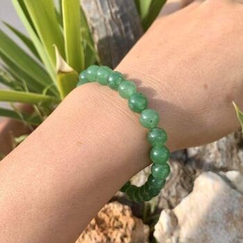 Bracelet "Énergie" en Aventurine 6