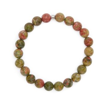 Bracelet "Énergie" en Unakite 2