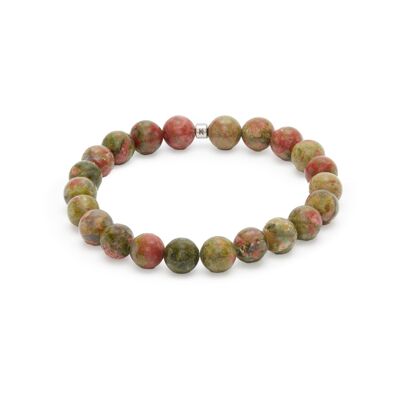 Bracelet "Énergie" en Unakite