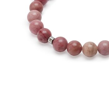 Bracelet "Energie" en Rhodonite 3