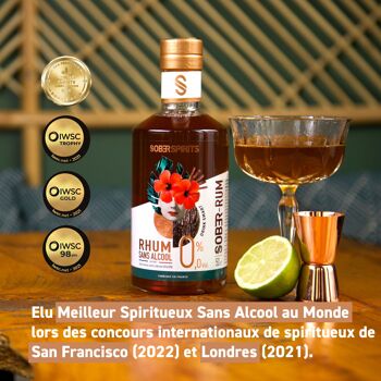 Spiritueux Sans Alcool - Sober Spirits R 0.0% 50cl - Alternative au Rhum 4